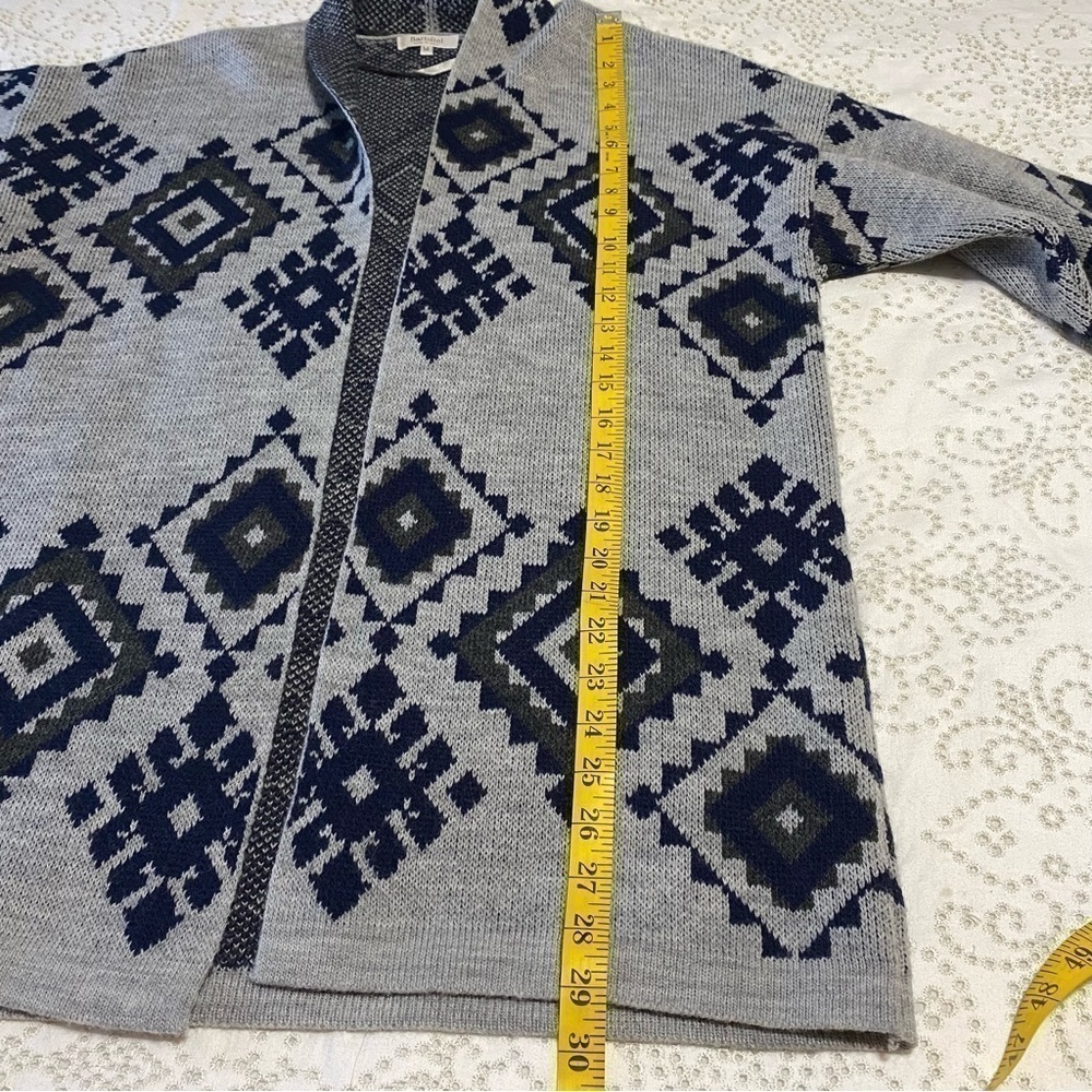 Bartolini Italy wool blend open cardigan size M - Picture 6 of 8